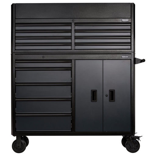 Draper Bunker 13 Drawer Combined Roller Cabinet and Tool Chest, 52", Grey Draper - Town Tools