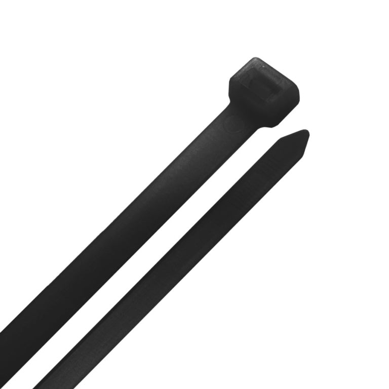Securpak Cable Ties Black 300 x 4.8mm 6 Pack