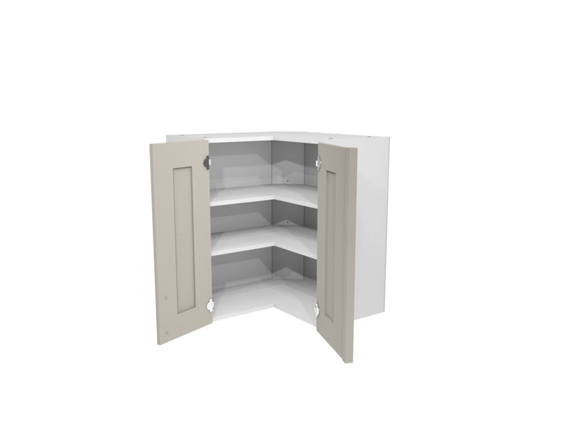 Gower Rapide Verona Pebble L Shape Corner Wall Unit 635mm