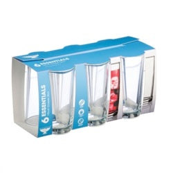Ravenhead Essentials Hiball Glasses Sleeve Of 6