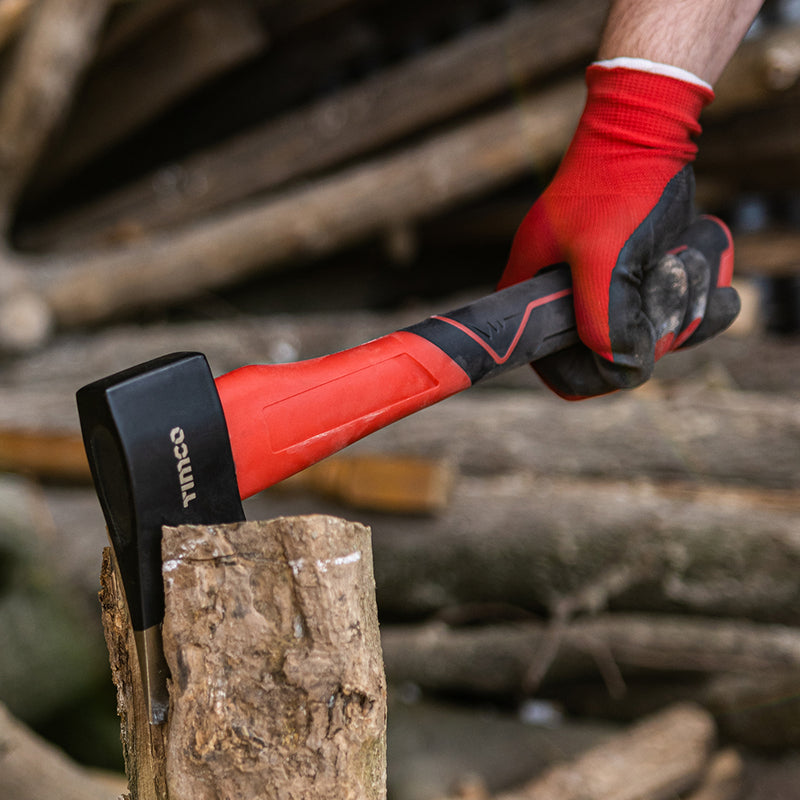 TIMCO Axe, Fibreglass Handle 1 1/4lb