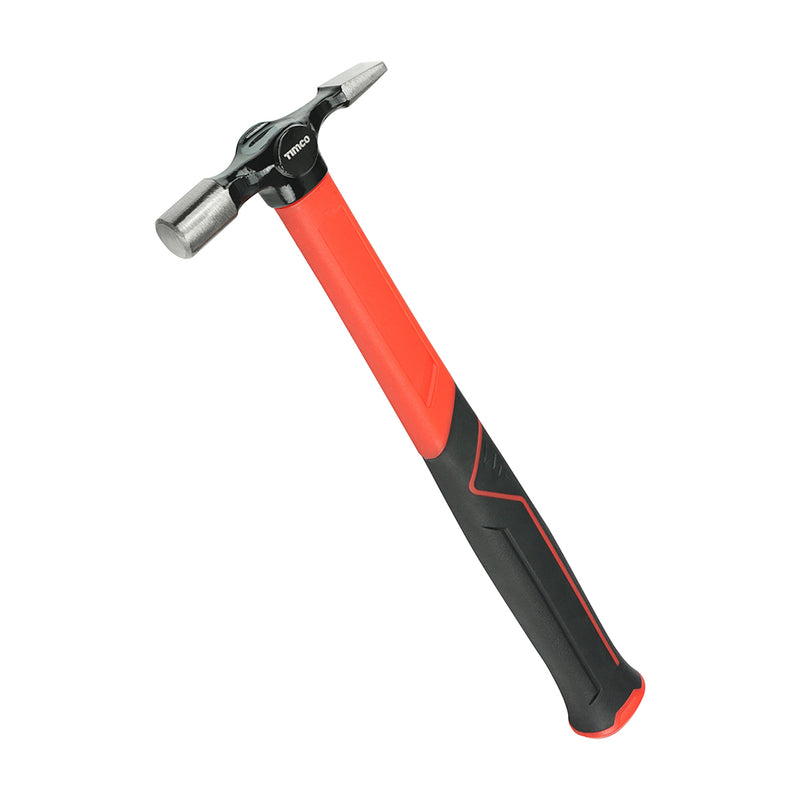 TIMCO Cross Pein Hammer, Fibreglass Handle Joiners Hammer