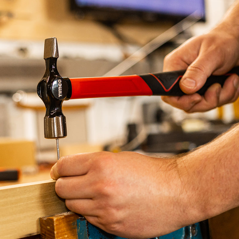 TIMCO Cross Pein Hammer, Fibreglass Handle Joiners Hammer