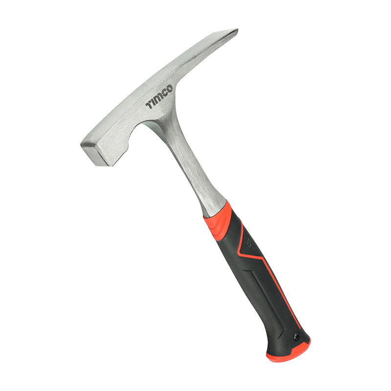 TIMCO Brick Hammer, Fibreglass Handle Brick Chipping Hammer