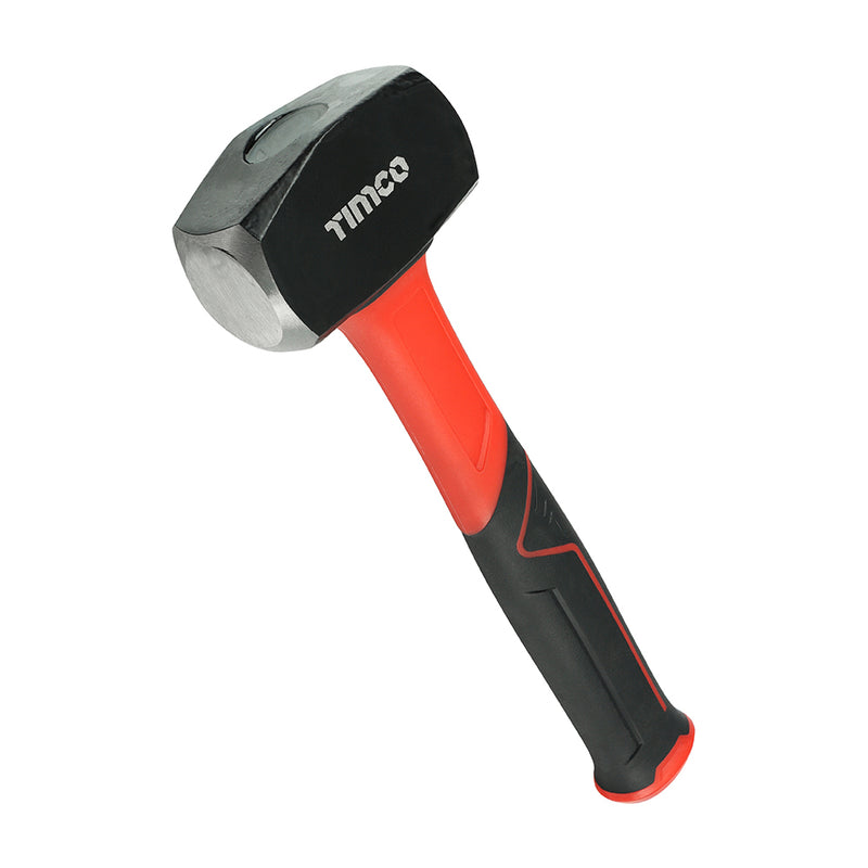 TIMCO Lump Hammer, Shock Absorbing Fibreglass Handle Fibreglass Handle Lump Club Hammer