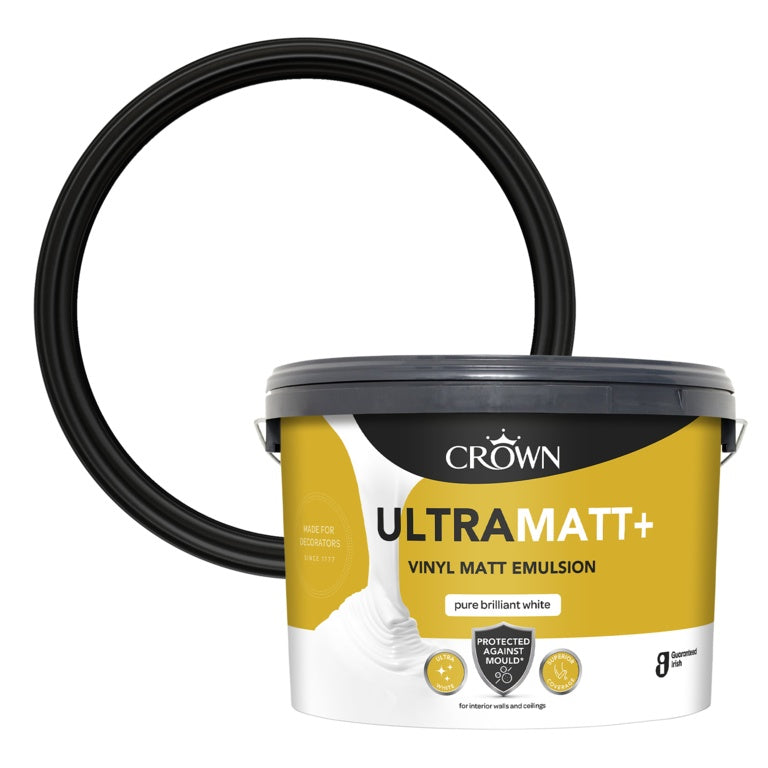 Crown Retail Ultramatt+ Pure Brilliant White 10L