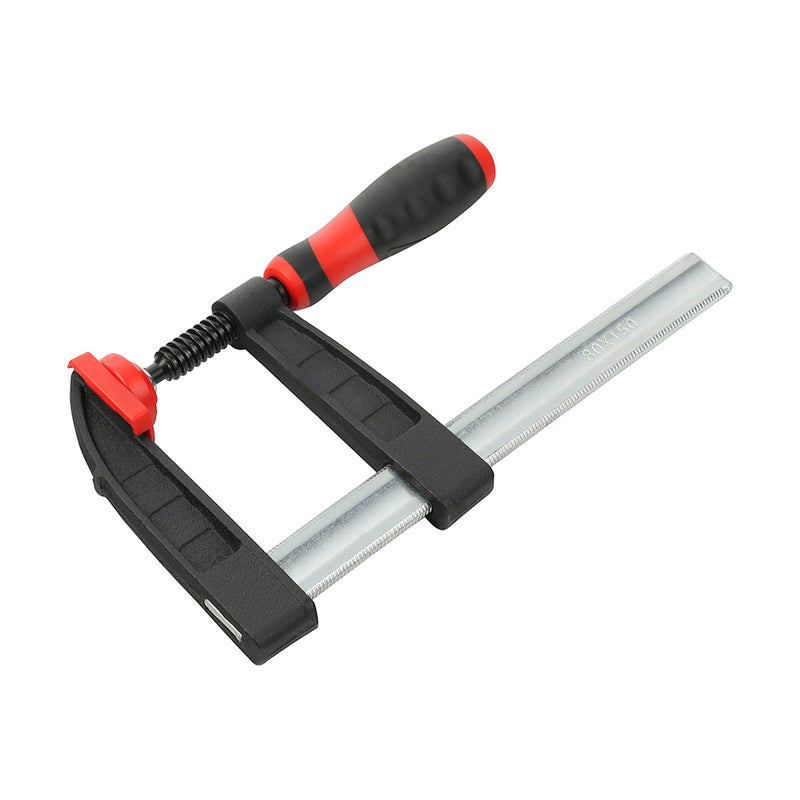 TIMCO F Clamp, Soft Grip Heavy Duty 270kg General Purpose Clamp