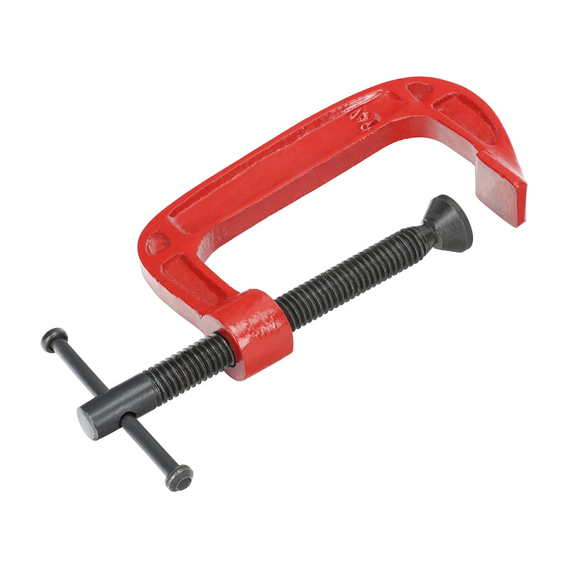 TIMCO G Clamp, Heavy Duty Solid Steel G Clamp, 45mm Jaw Width