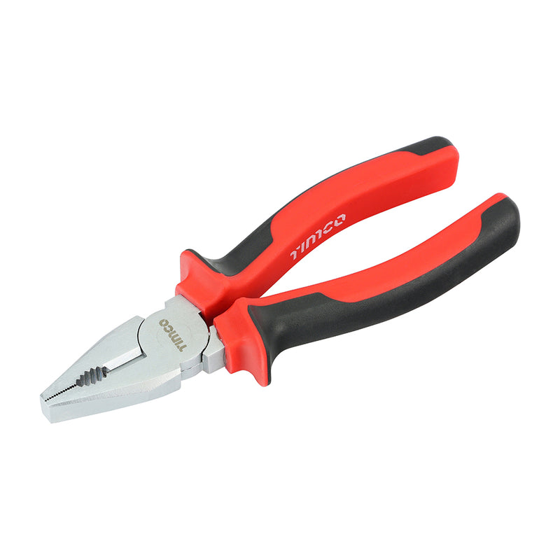TIMCO Combination Pliers, Multi-purpose Grips & Cutters with Soft Grip Handles - / 150mm