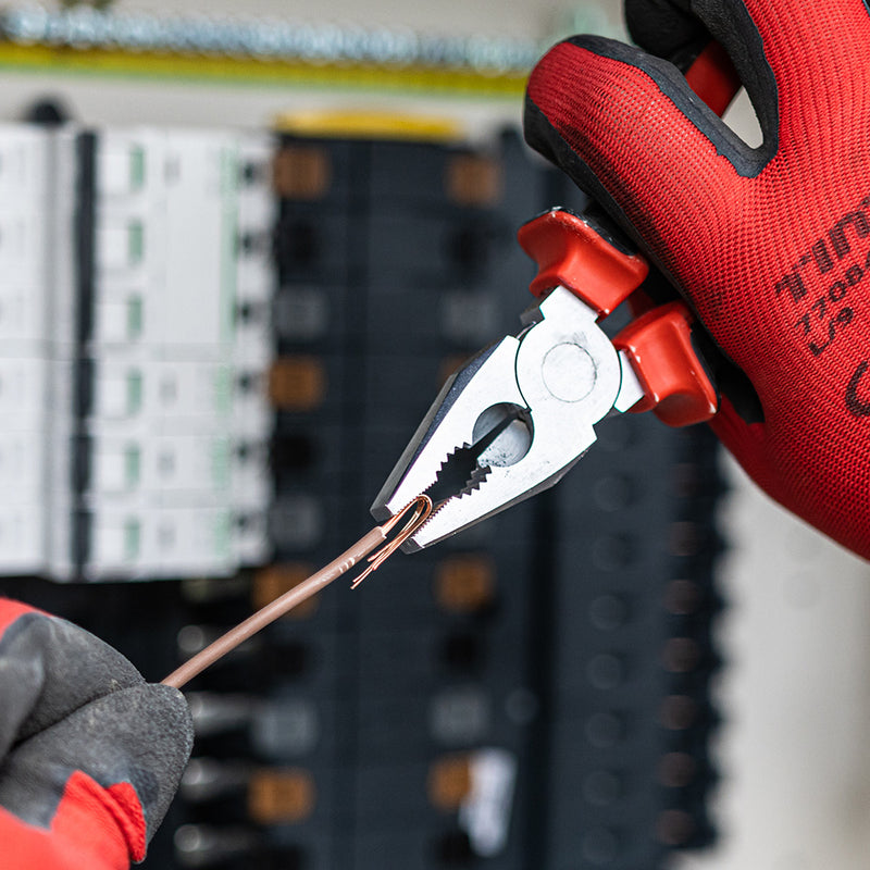 TIMCO Combination Pliers, Multi-purpose Grips & Cutters with Soft Grip Handles - / 150mm
