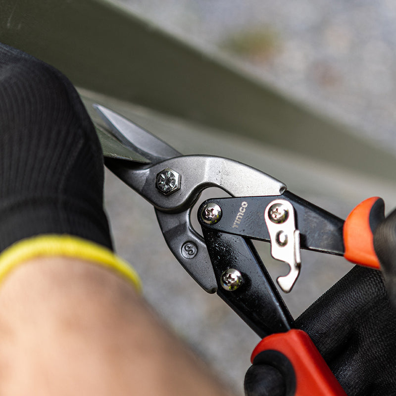TIMCO Aviation Snips Set, 3 Piece Set Containing Left, Right and Straight Cutting Snips with Ergonomic Moulded Handles
