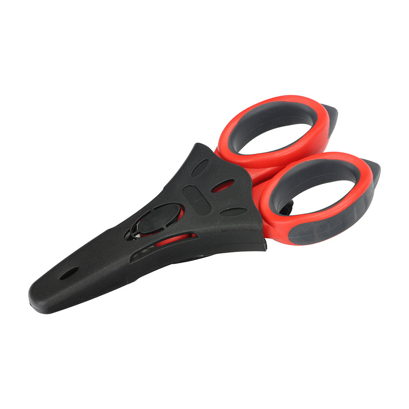 TIMCO Electricians Scissors, Extra Heavy Duty Stainless Steel Blades with Protective Case - / 150mm