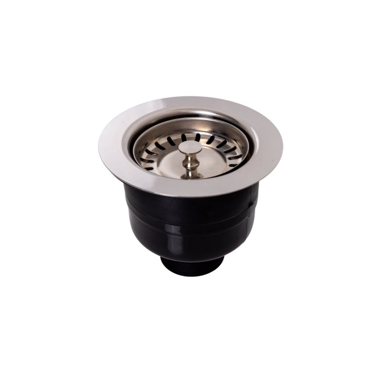 Top Fix Kitchen Sink Strainer Waste Chrome