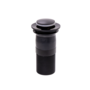Top Fix Unslotted Basin Waste Matt Black