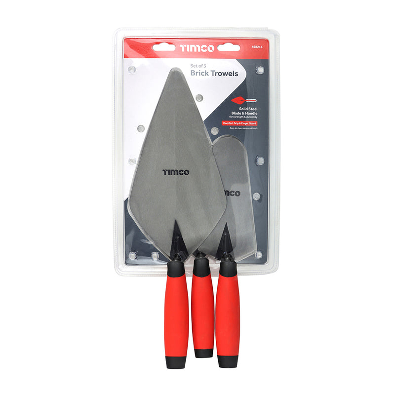 TIMCO Brick Trowel Set