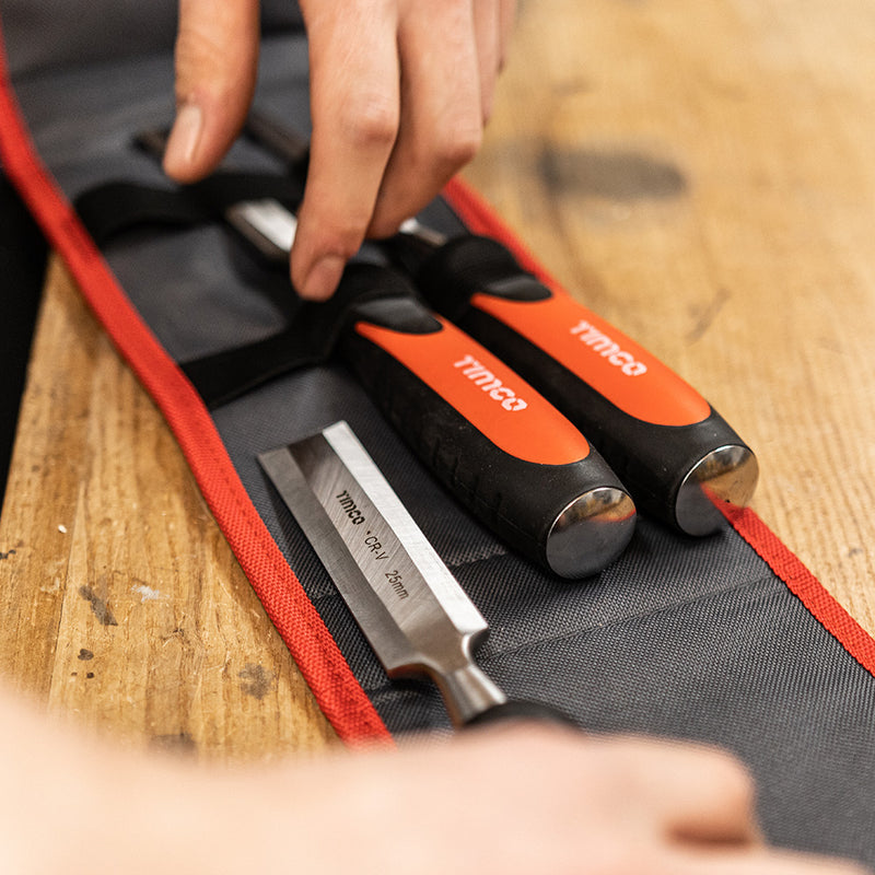 TIMCO Bevel Edge Wood Chisel Set