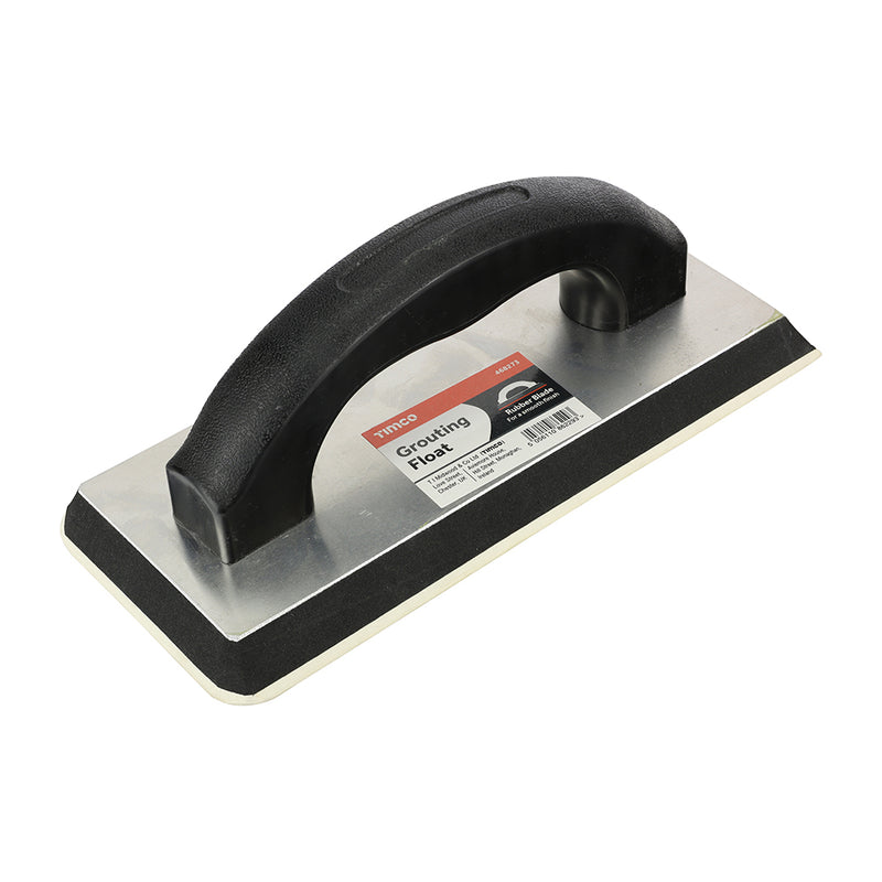TIMCO Professional Grouting Application Float, Hard Rubber Face, Dense Foam and Aluminium Backing Plate