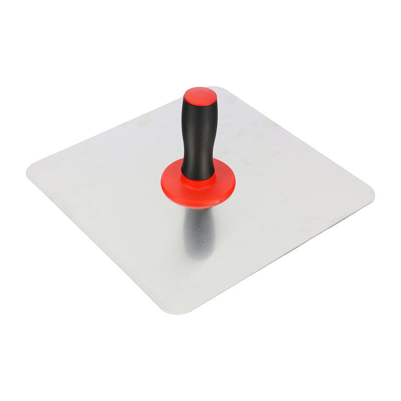 TIMCO Aluminium Hawk, Premium Plasterers Hawk, Heavy Duty but Lightweight Aluminium with Soft-Grip Handle