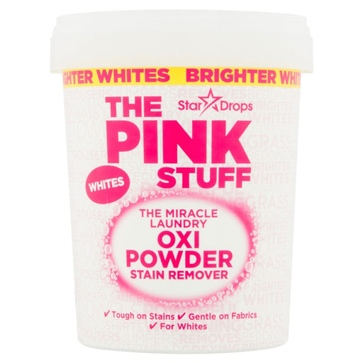 The Pink Stuff Oxi Powder Stain Remover Whites 1kg