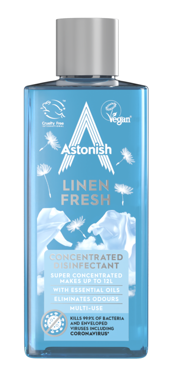 Astonish Concentrated Disinfectant 300ml Linen Fresh