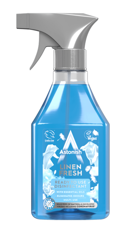 Astonish Disinfectant 550ml RTU Linen Fresh