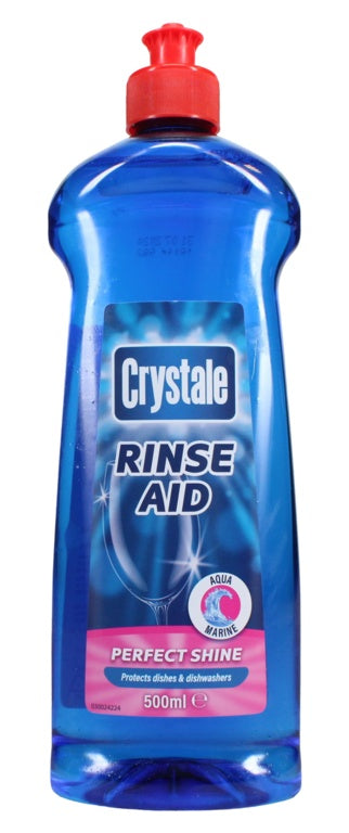 Crystale Dishwasher Rinse Aid 500ml Aqua Marine