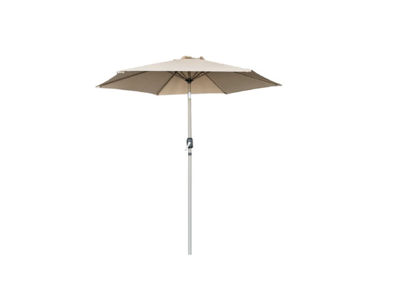 Pagoda Aluminium Crank & Tilt Parasol 3m Beige
