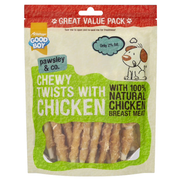 Good Boy Treats Twists With Chicken 320g