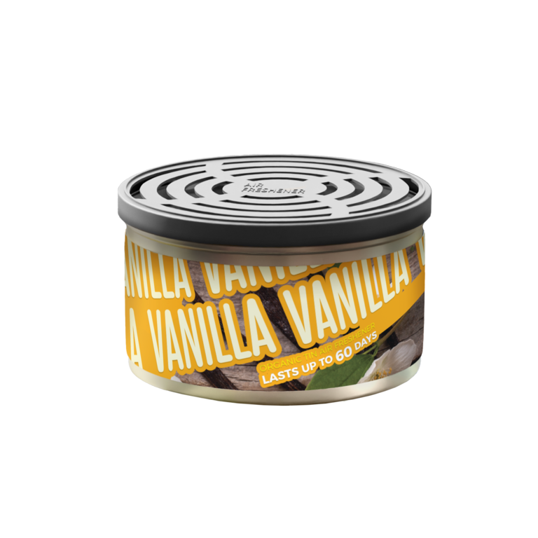 JRP Fresh Tin Air Freshener Carded Vanilla