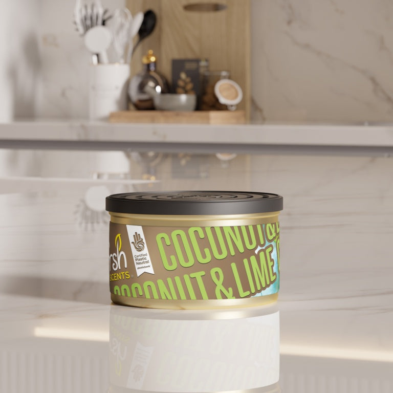 JRP Fresh Tin Air Freshener Carded Coconut & Lime