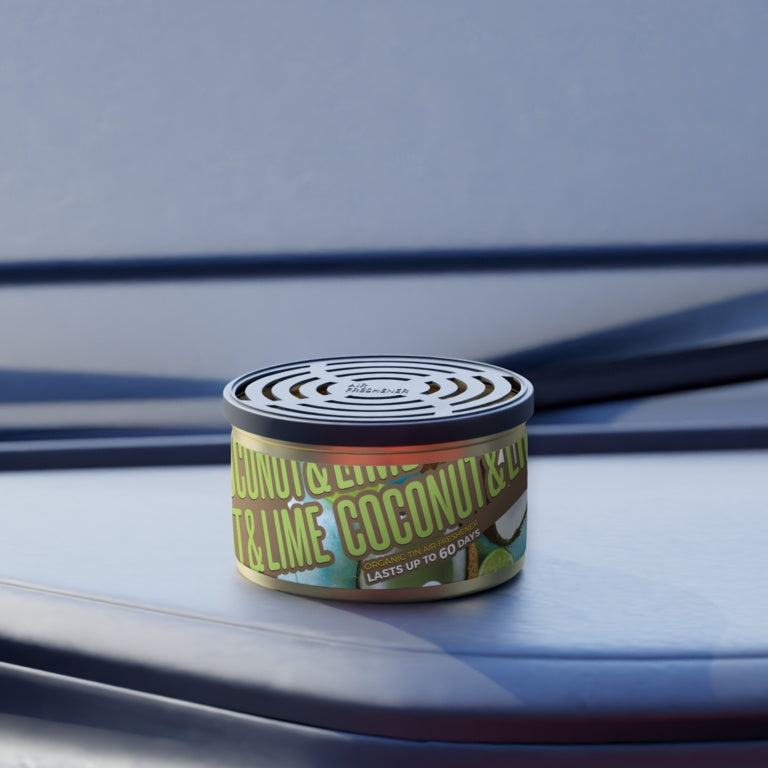 JRP Fresh Tin Air Freshener Carded Coconut & Lime
