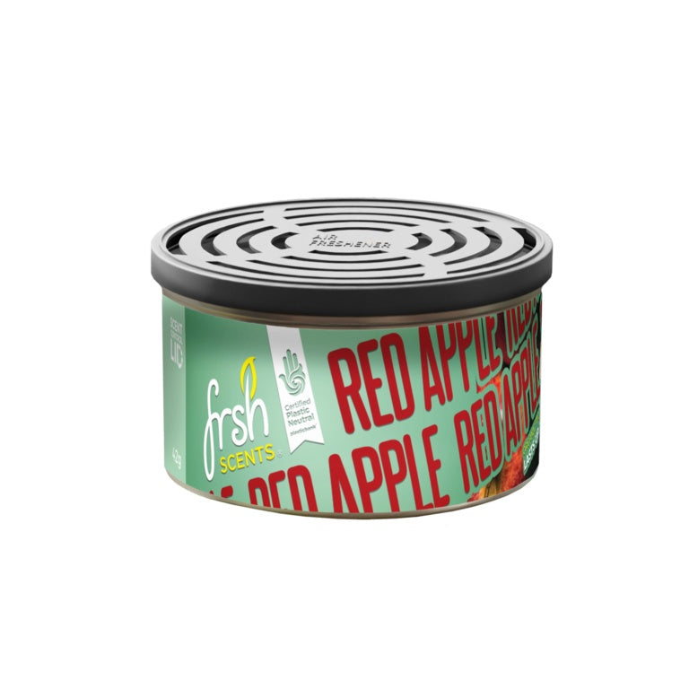 JRP Fresh Tin Air Freshener Carded Red Apple