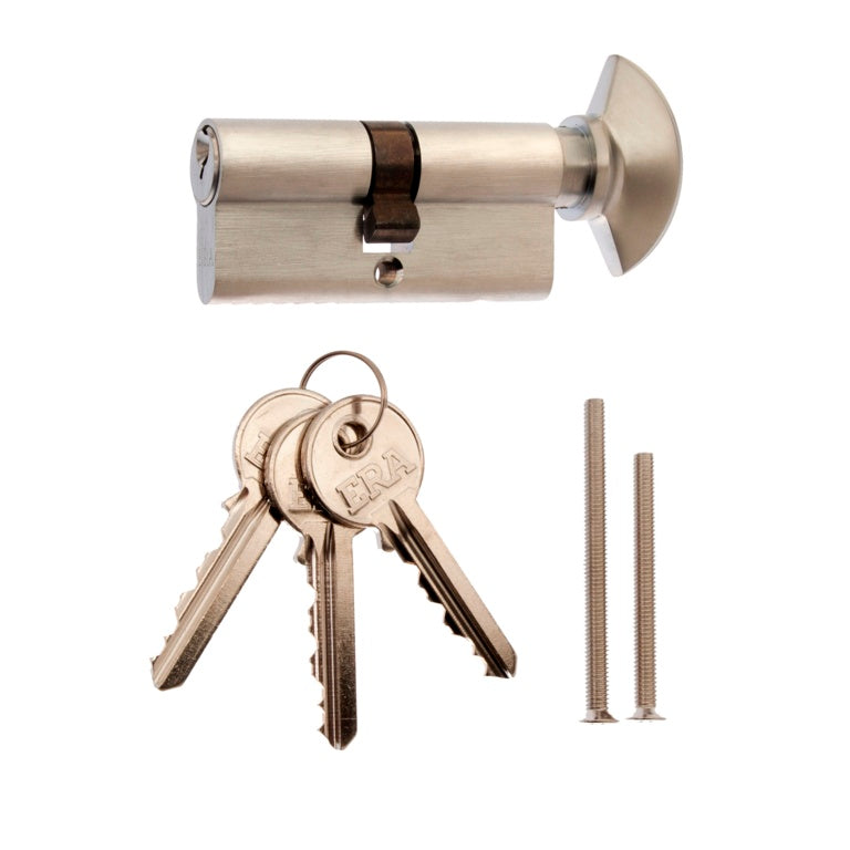 Era Thumbturn Euro Cylinder Satin 50/50