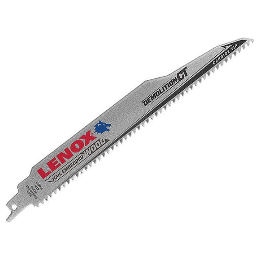Lenox 956RCT DEMOLITION CT™ Reciprocating Saw Blade 230mm 6 TPI LENOX - RockBottom Northampton
