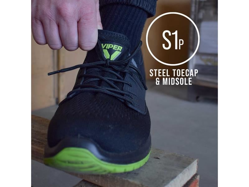 Scan Viper S1P Safety Trainers UK 4 EU 36-37 Scan - RockBottom Nothampton