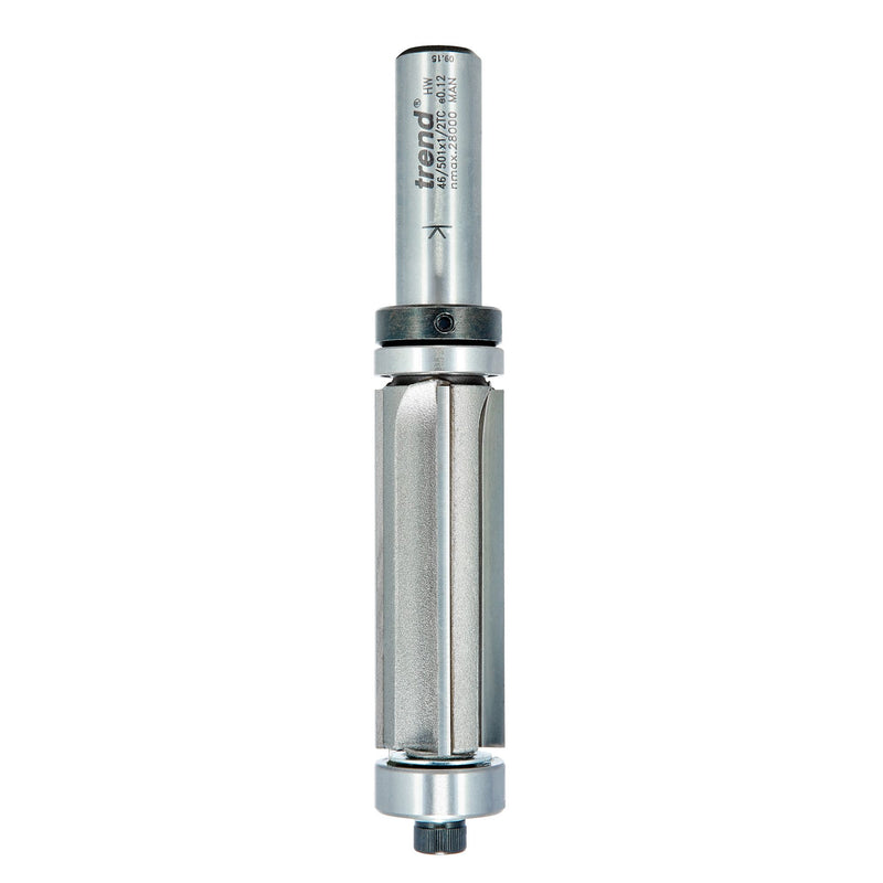46/501X1/2TC - Double guided trim profile cutter four flute