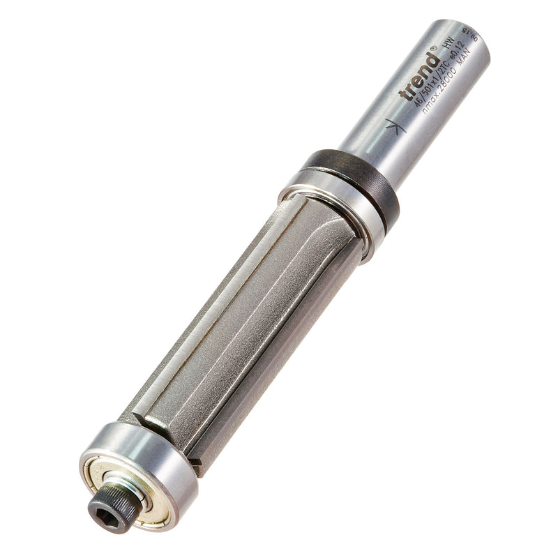 46/501X1/2TC - Double guided trim profile cutter four flute