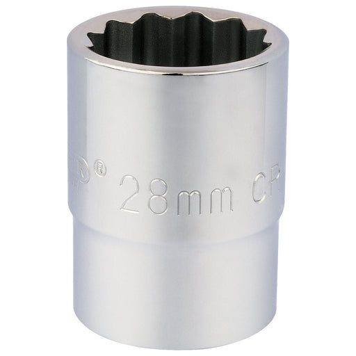 Draper 12 Point Socket, 3/4" Sq. Dr., 28mm 16697 Draper - Town Tools 