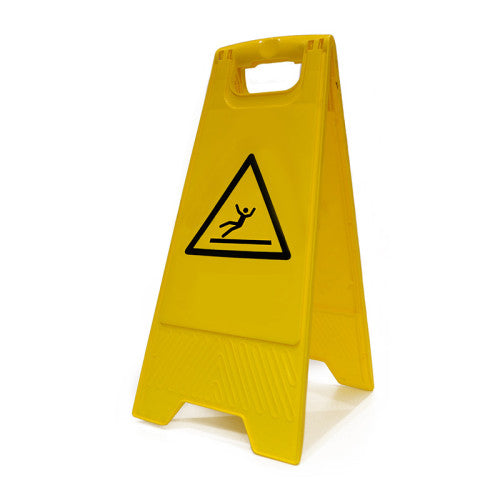 'Caution Slippery Surface', Euro Version – Symbol Only (620mm x 200mm)