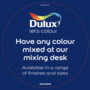 Dulux Retail Independent Mixing Round Wobbler 100 x 100mm No Arm
