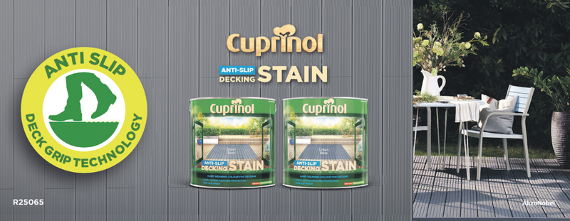 Cuprinol Retail Independent Cuprinol Decking Stain Barker 76 x 203mm