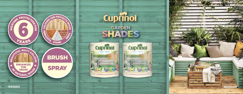 Cuprinol Retail Independent Cuprinol Garden Shades Barker 76 x 203mm