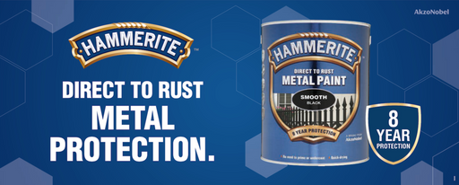 Hammerite Retail Independent Headerboard 1m