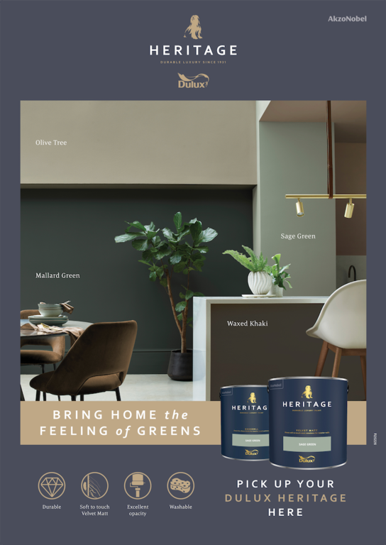 Dulux Retail Independent Heritage Poster A2