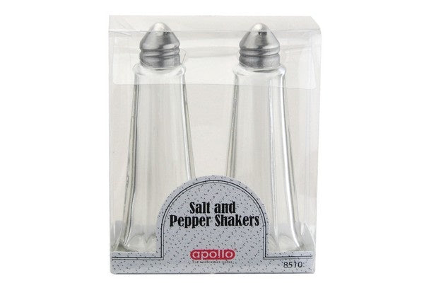 Apollo Glass Salt & Pepper Set