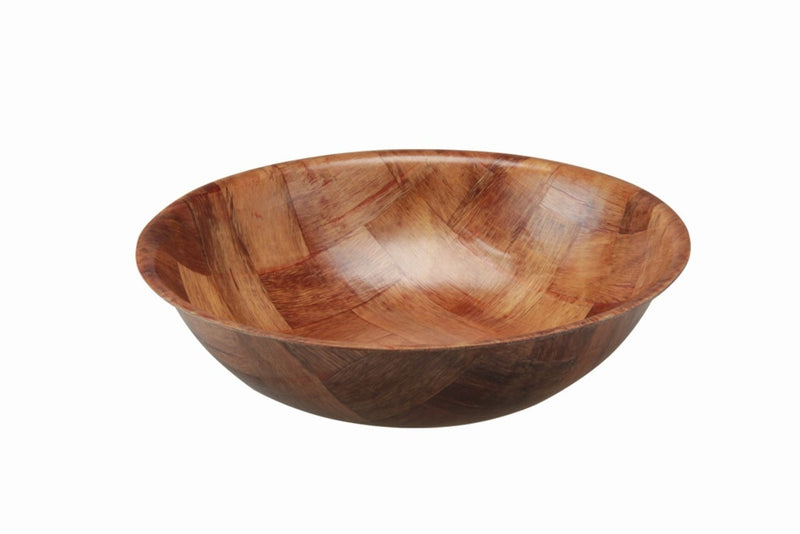 Apollo Woven Wood Bowl 20cm