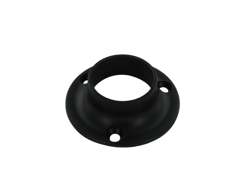 Securit End Socket Black 25mm Pack 2