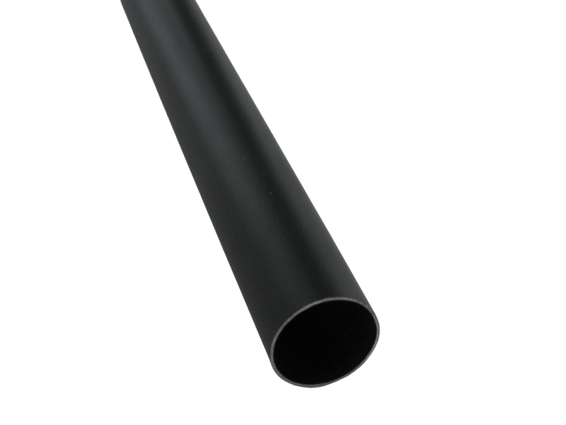 Securit Black Tube 25mm x 6ft