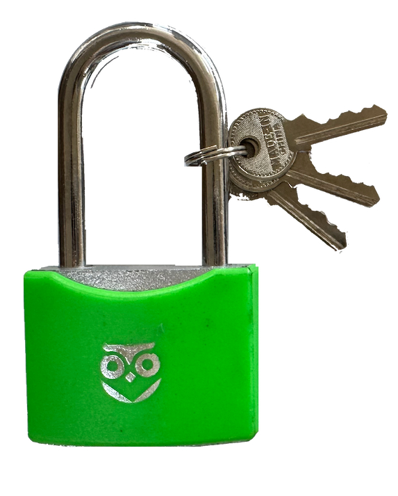 Owler & Banks Iron Padlock Long Shackle 60mm