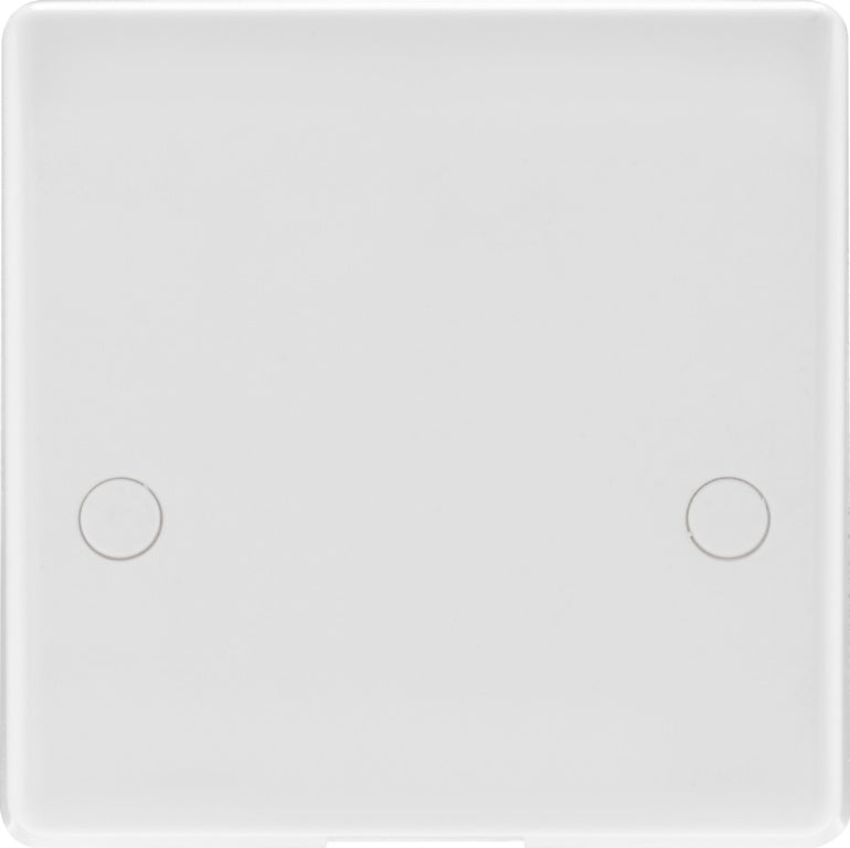 BG White Nexus Cooker Flex Outlet Plate 45amp